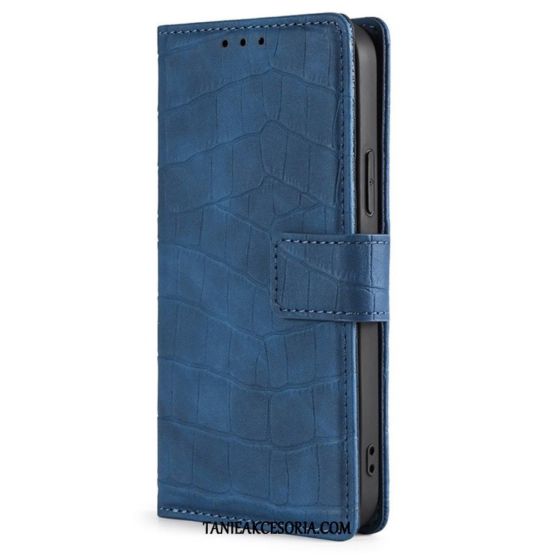 Etui Folio do Vivo X90 Pro Krokodyl