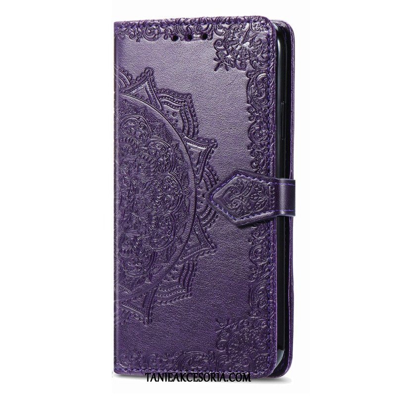 Etui Folio do Vivo Y16 Barokowo-mandala