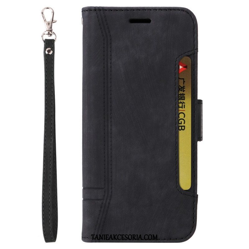 Etui Folio do Vivo Y16 Betopnice Przednie Etui Na Karty