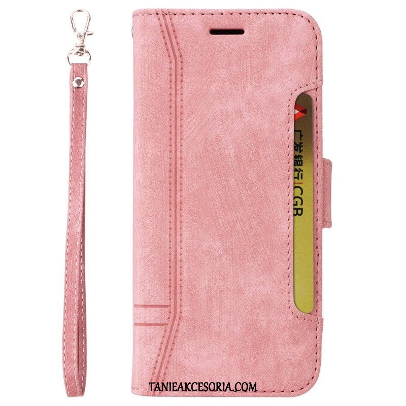 Etui Folio do Vivo Y16 Betopnice Przednie Etui Na Karty