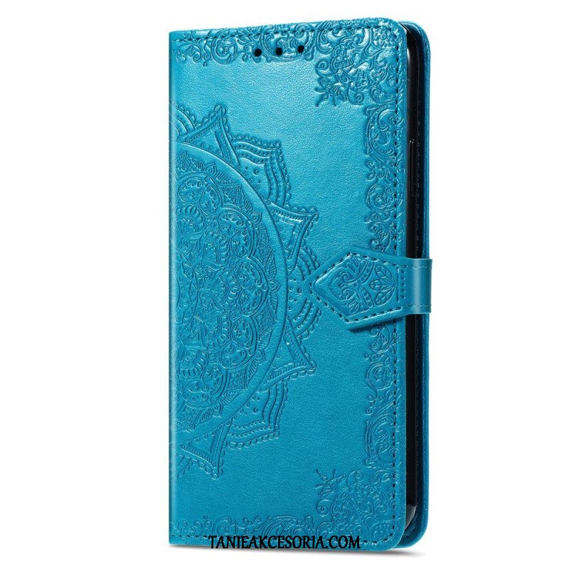 Etui Folio do Vivo Y35 Barokowo-mandala