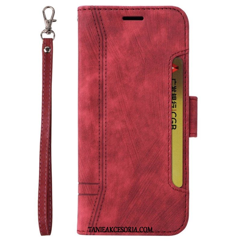 Etui Folio do Vivo Y35 Betopnice Przednie Etui Na Karty