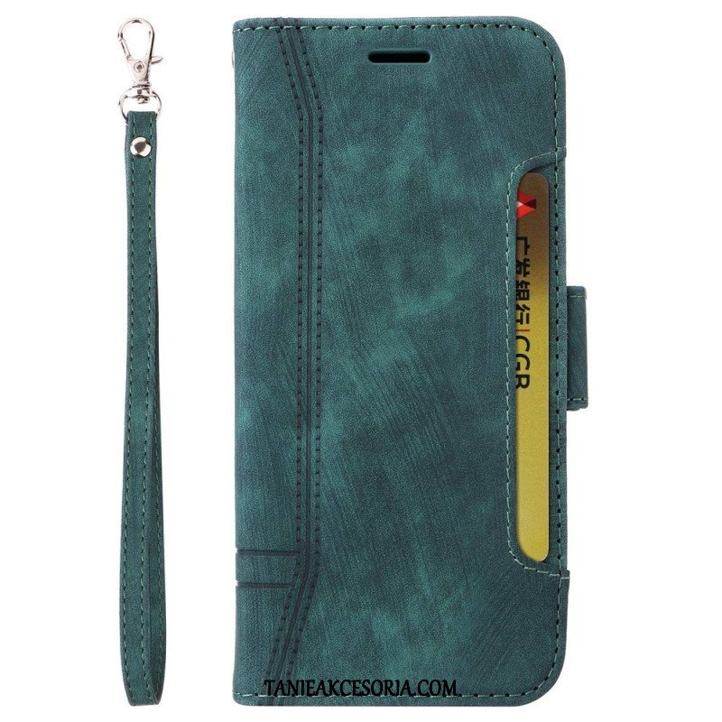 Etui Folio do Vivo Y35 Betopnice Przednie Etui Na Karty