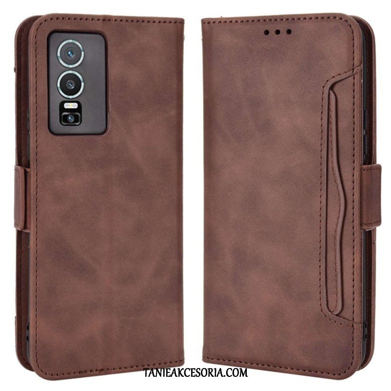 Etui Folio do Vivo Y76 5G Multi-karty