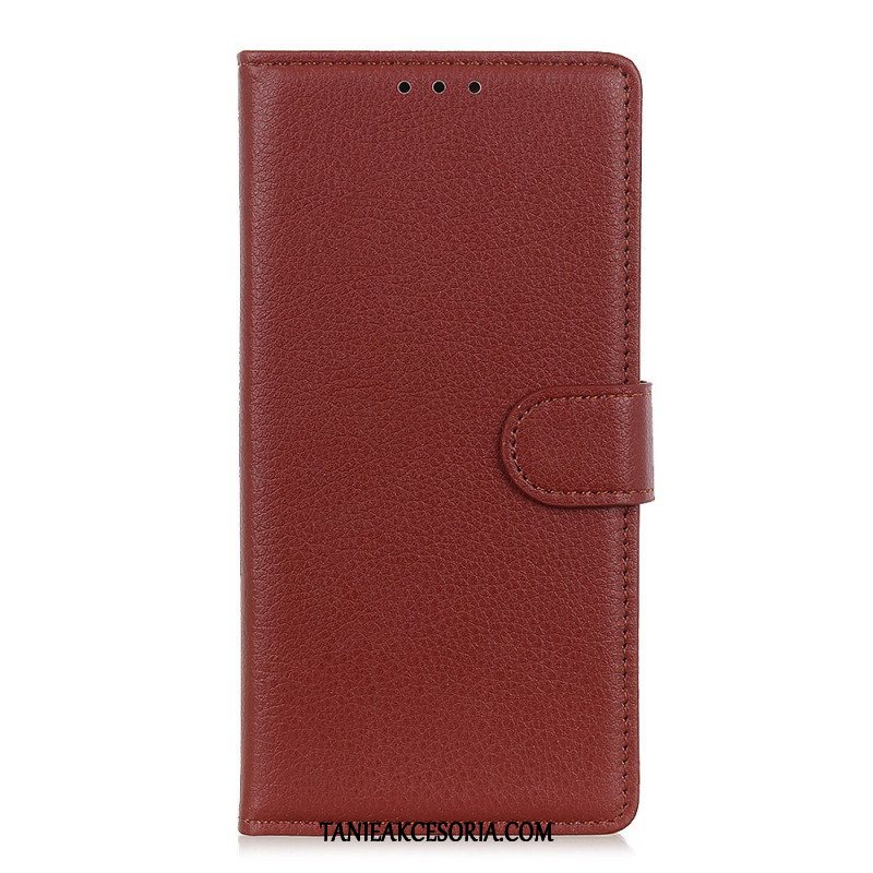 Etui Folio do Vivo Y76 5G Tekstura Liczi