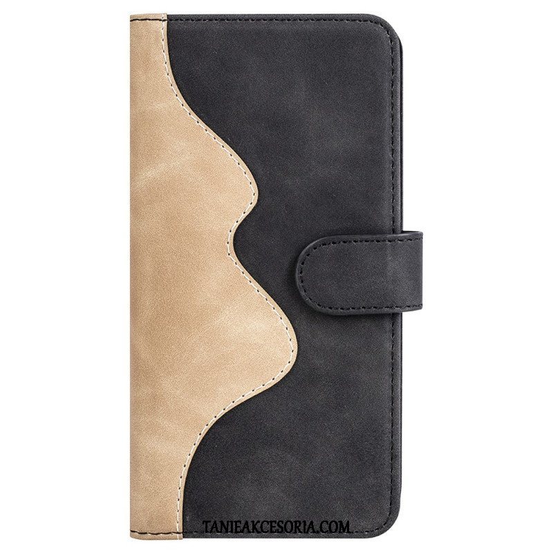 Etui Folio do Xiaomi 12 / 12X Sztuka Dwukolorowa