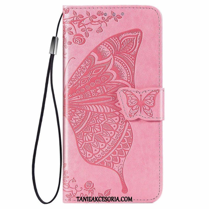 Etui Folio do Xiaomi 12 Lite Barokowy Motyl