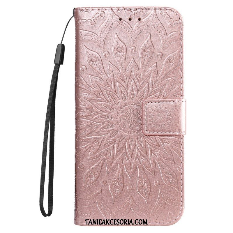 Etui Folio do Xiaomi 12 Lite Mandala Sun Ze Smyczą