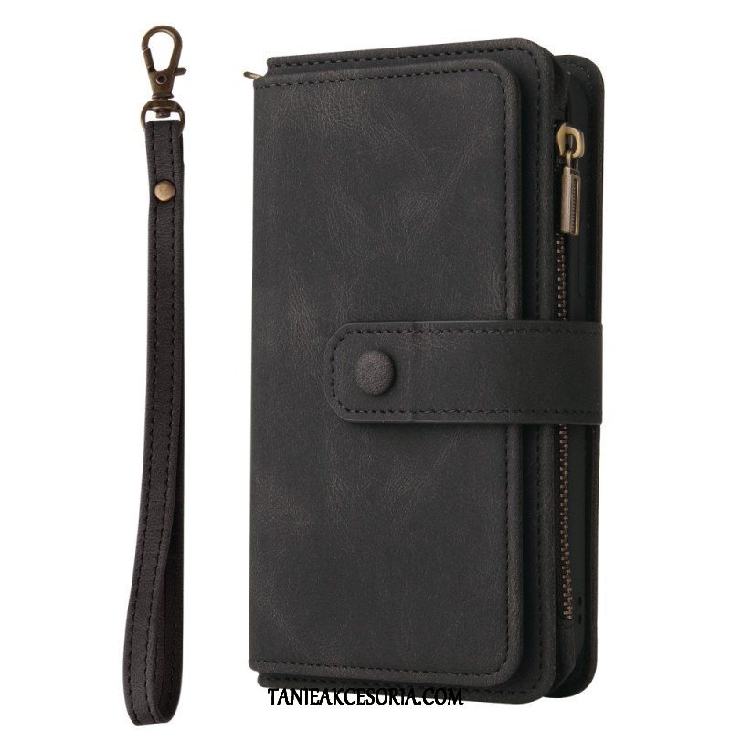 Etui Folio do Xiaomi 12 Lite Wielofunkcyjny Uchwyt Na Karty