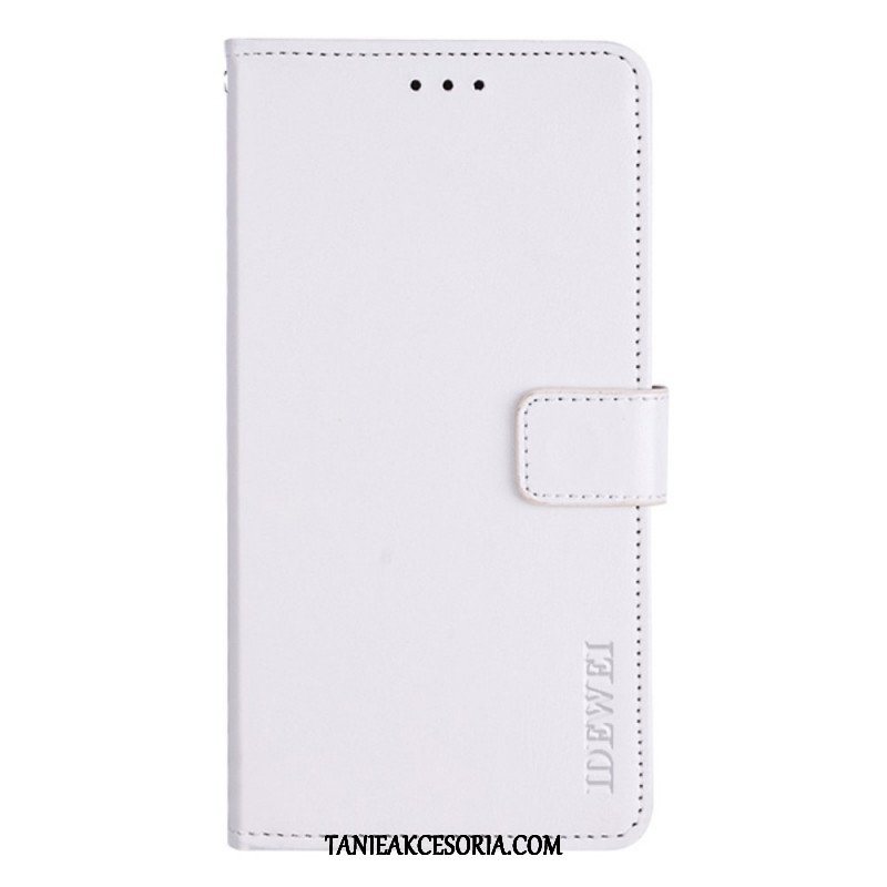 Etui Folio do Xiaomi 12 Pro Imitacja Skóry Idewei