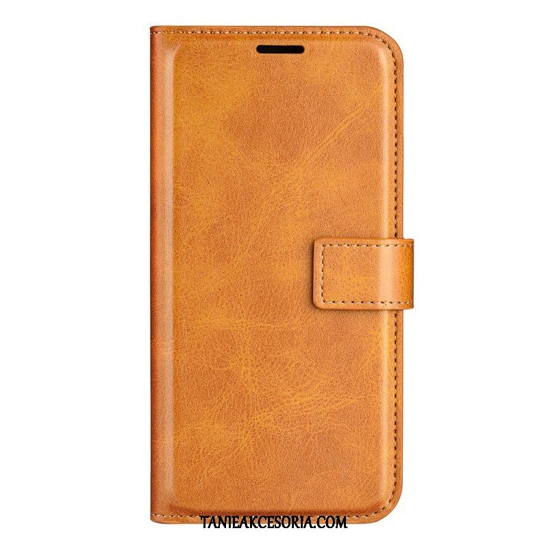 Etui Folio do Xiaomi 12 Pro Rzemienna Tekstura