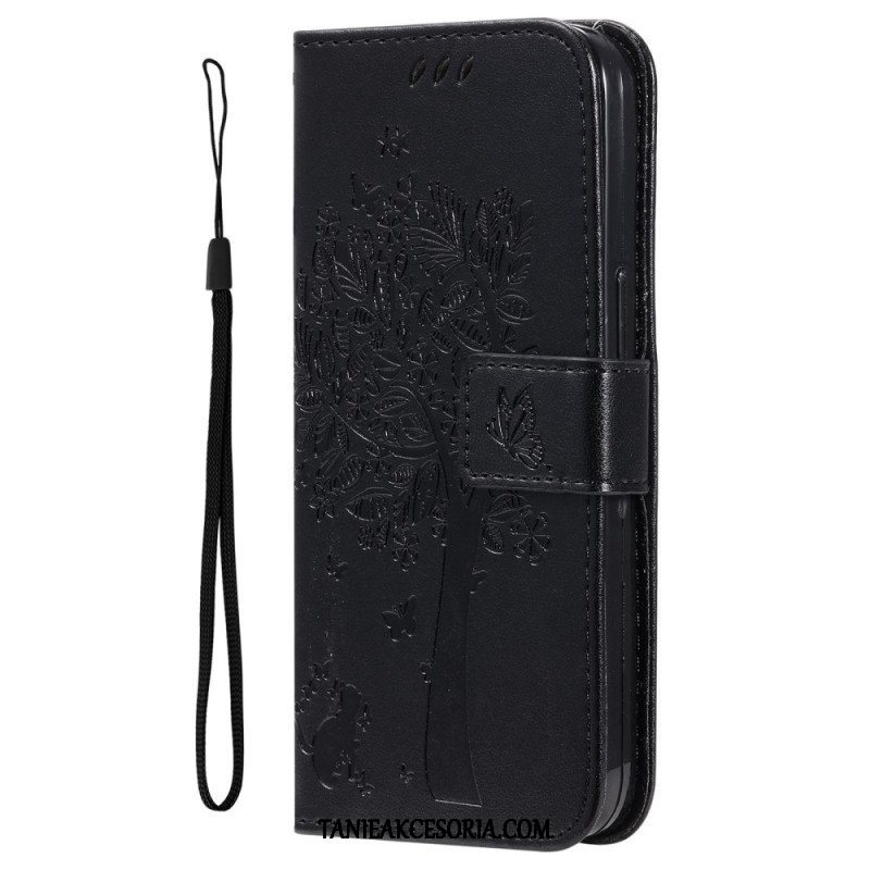 Etui Folio do Xiaomi 12T / 12T Pro Kot Pod Drzewem