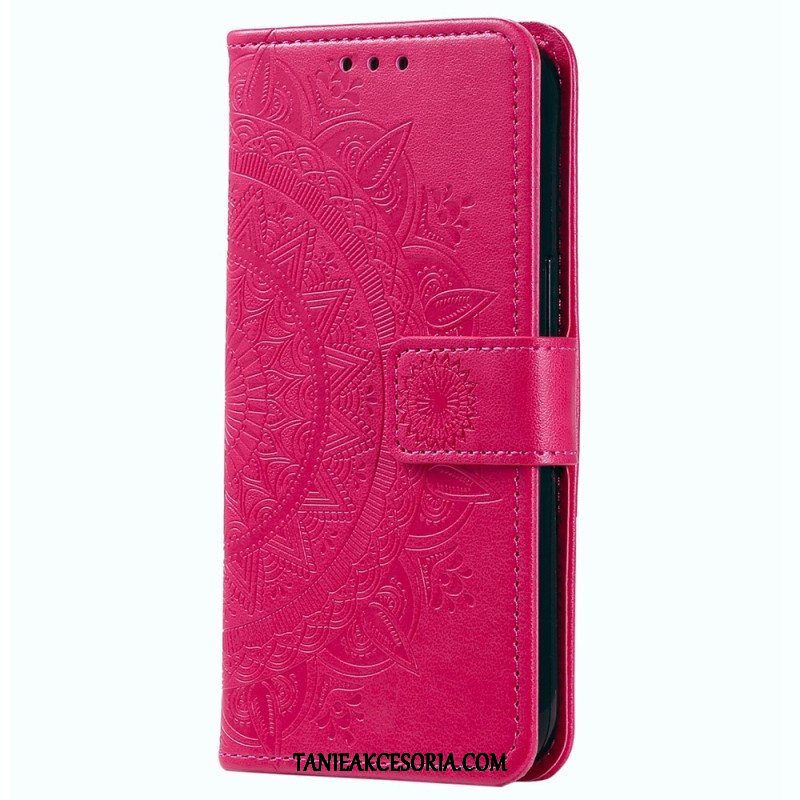 Etui Folio do Xiaomi 12T / 12T Pro Mandala Sun Ze Smyczą