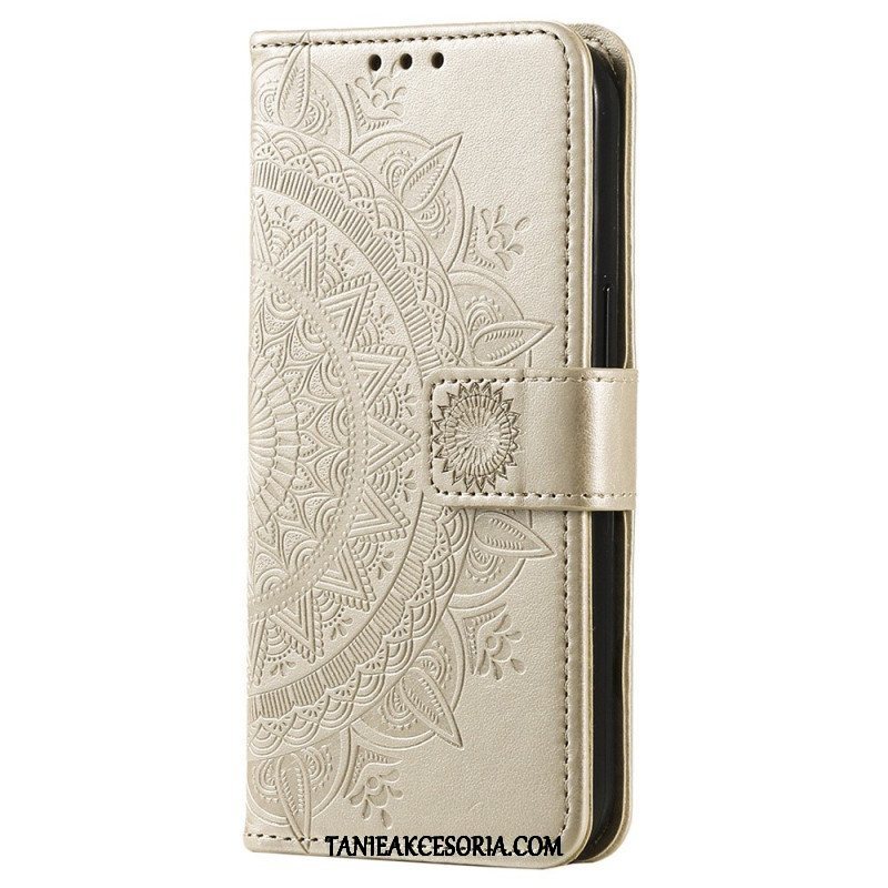 Etui Folio do Xiaomi 12T / 12T Pro Mandala Sun Ze Smyczą