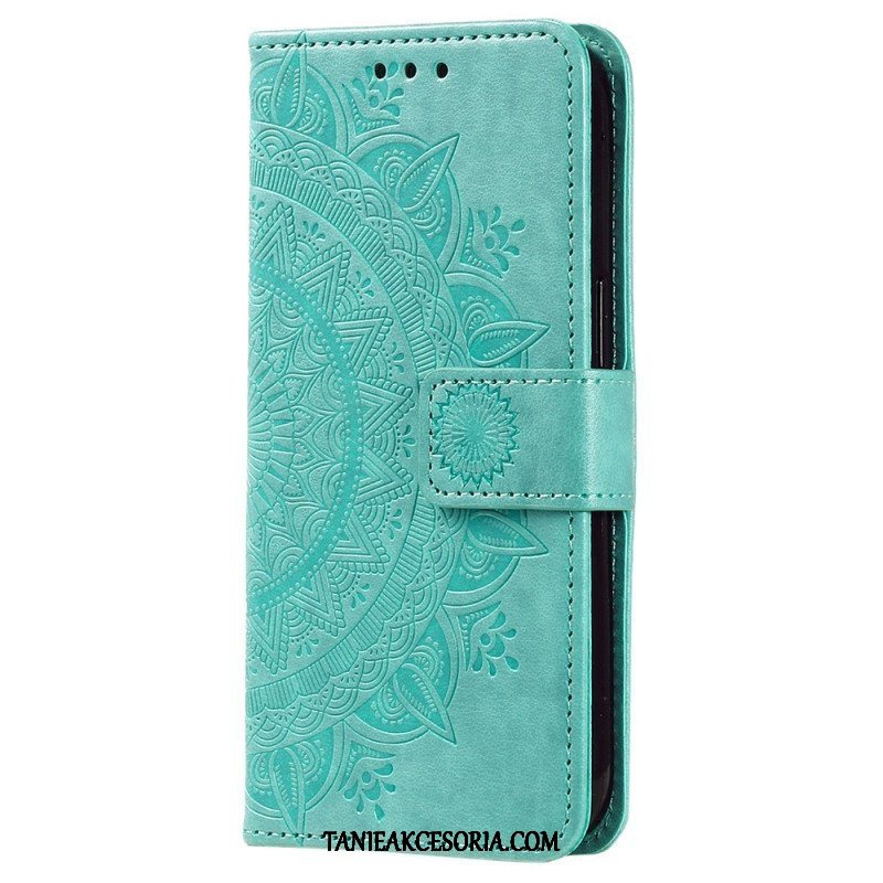 Etui Folio do Xiaomi 12T / 12T Pro Mandala Sun Ze Smyczą