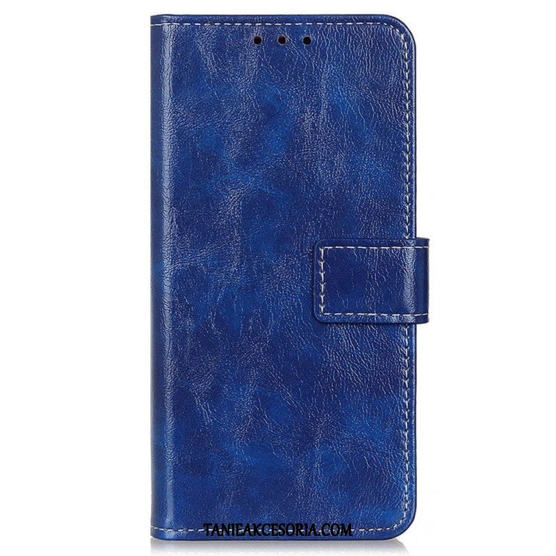 Etui Folio do Xiaomi 12T / 12T Pro Sztuczna Skóra Lakierowana