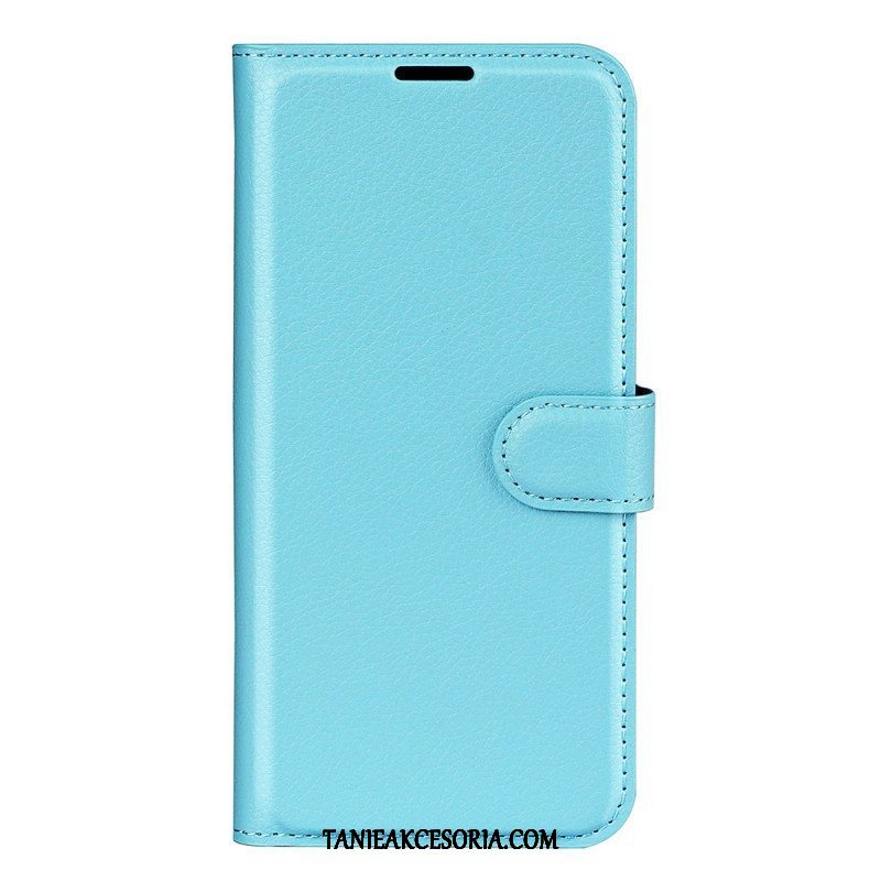 Etui Folio do Xiaomi 13 Klasyczna Sztuczna Skóra Liczi