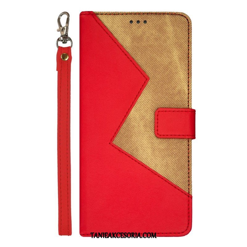 Etui Folio do Xiaomi 13 Lite Dwukolorowy Idewei