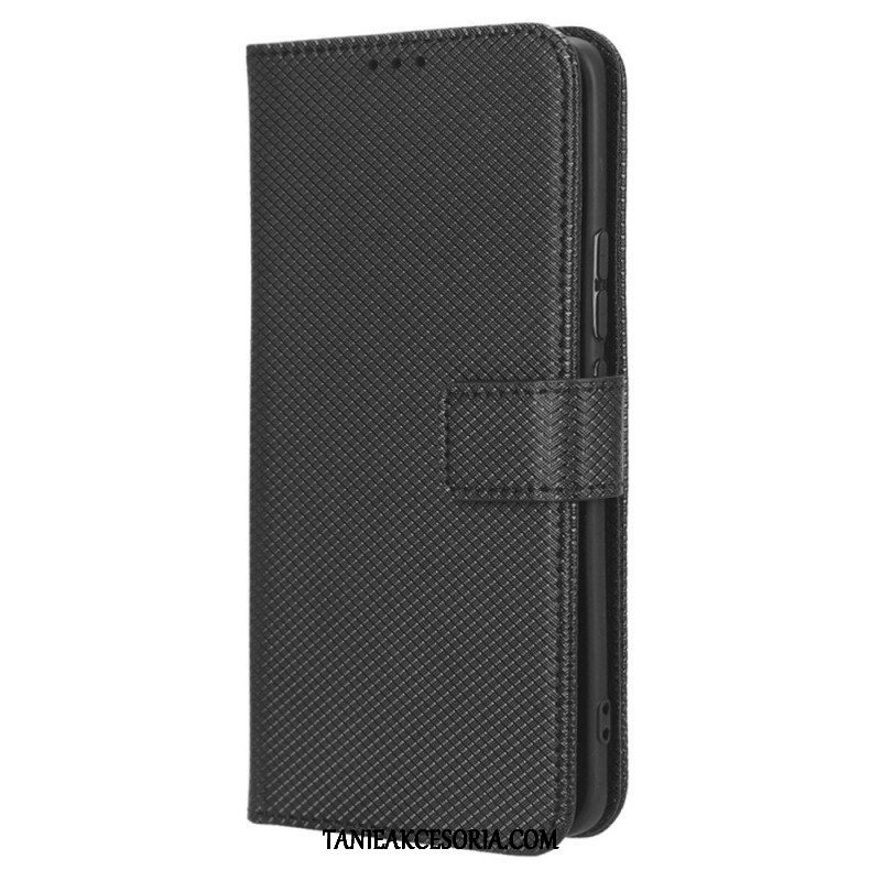 Etui Folio do Xiaomi 13 Lite z Łańcuch Styl Z Paskami