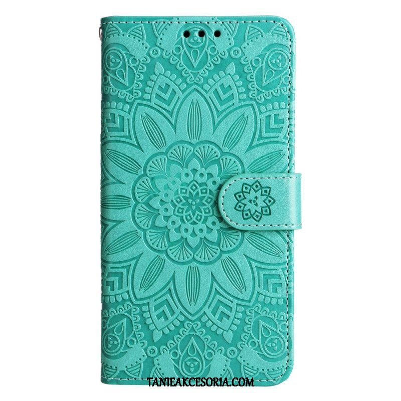 Etui Folio do Xiaomi 13 Mandala Sun Ze Smyczą