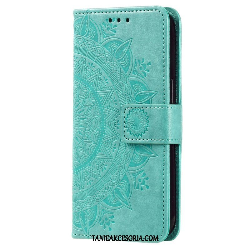 Etui Folio do Xiaomi 13 Mandala Sun Ze Smyczą