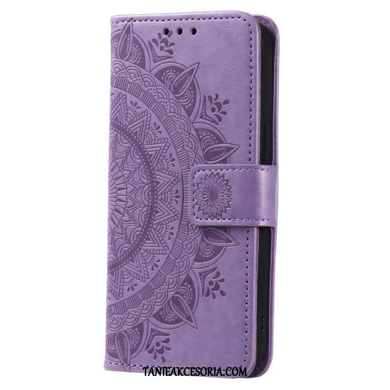 Etui Folio do Xiaomi 13 Mandala Sun Ze Smyczą