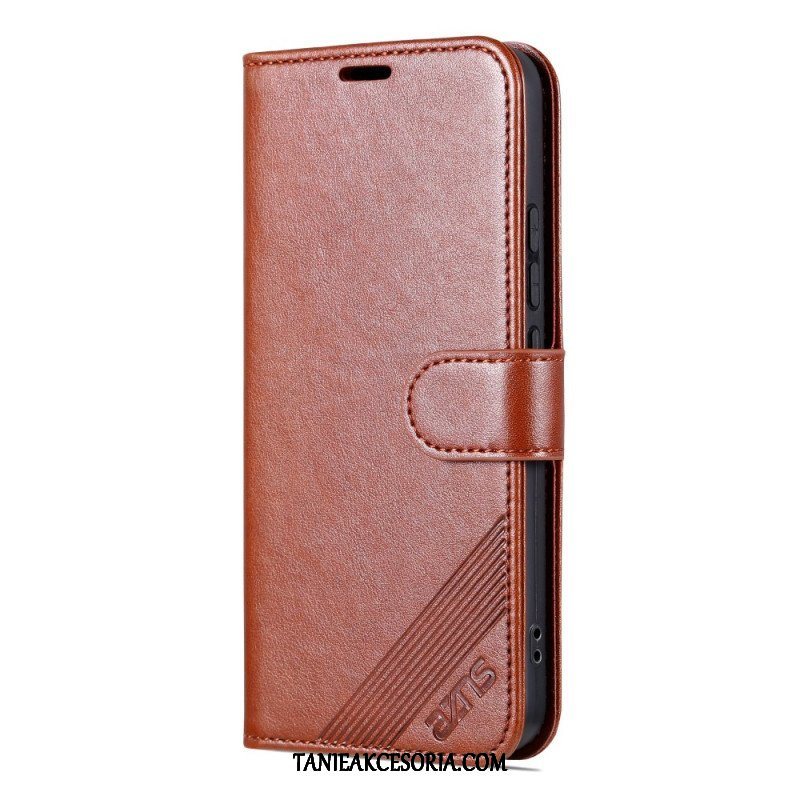 Etui Folio do Xiaomi 13 Pro Efekt Skóry Azns