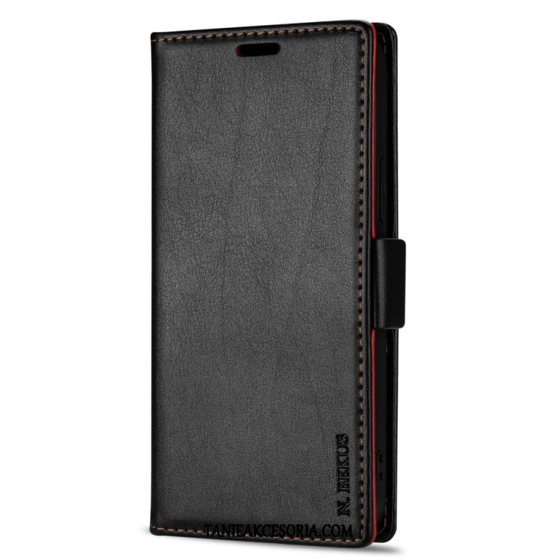 Etui Folio do Xiaomi 13 Pro Ln.bekus Efekt Skóry