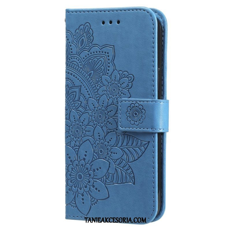 Etui Folio do Xiaomi 13 z Łańcuch Paskowata Mandala