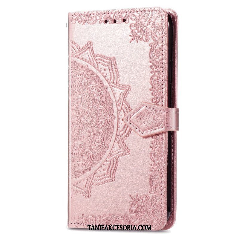 Etui Folio do Xiaomi Redmi A1 Mandala Sun Ze Smyczą