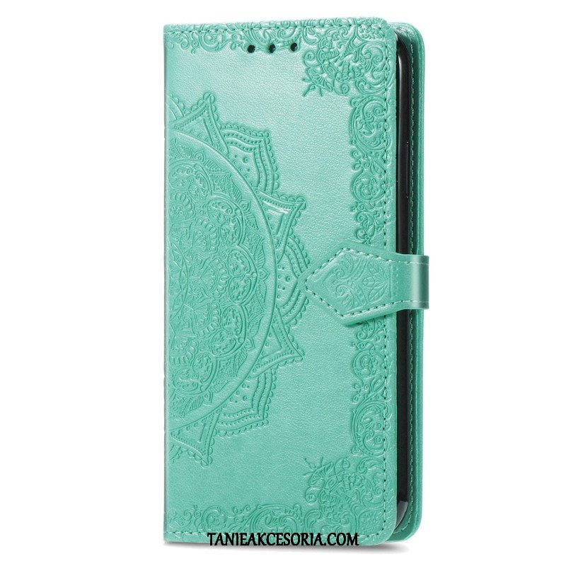 Etui Folio do Xiaomi Redmi A1 Mandala Sun Ze Smyczą