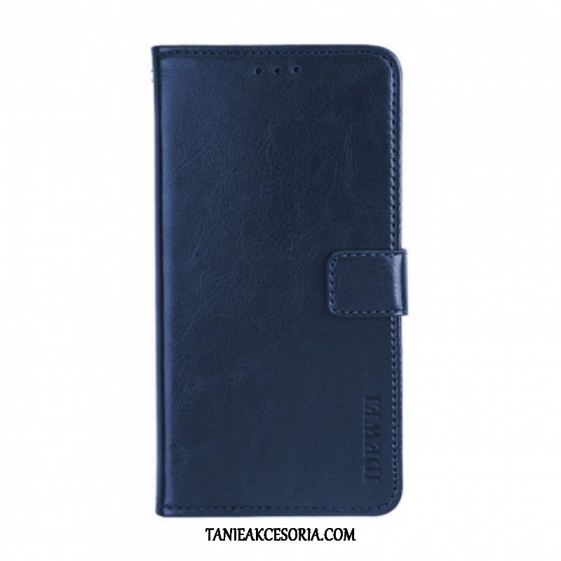 Etui Folio do Xiaomi Redmi Note 10 / 10S Imitacja Skóry Idewei