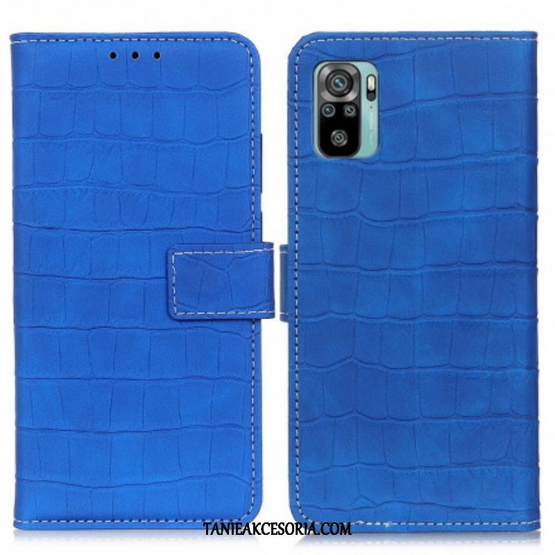 Etui Folio do Xiaomi Redmi Note 10 / 10S Moc Krokodyla