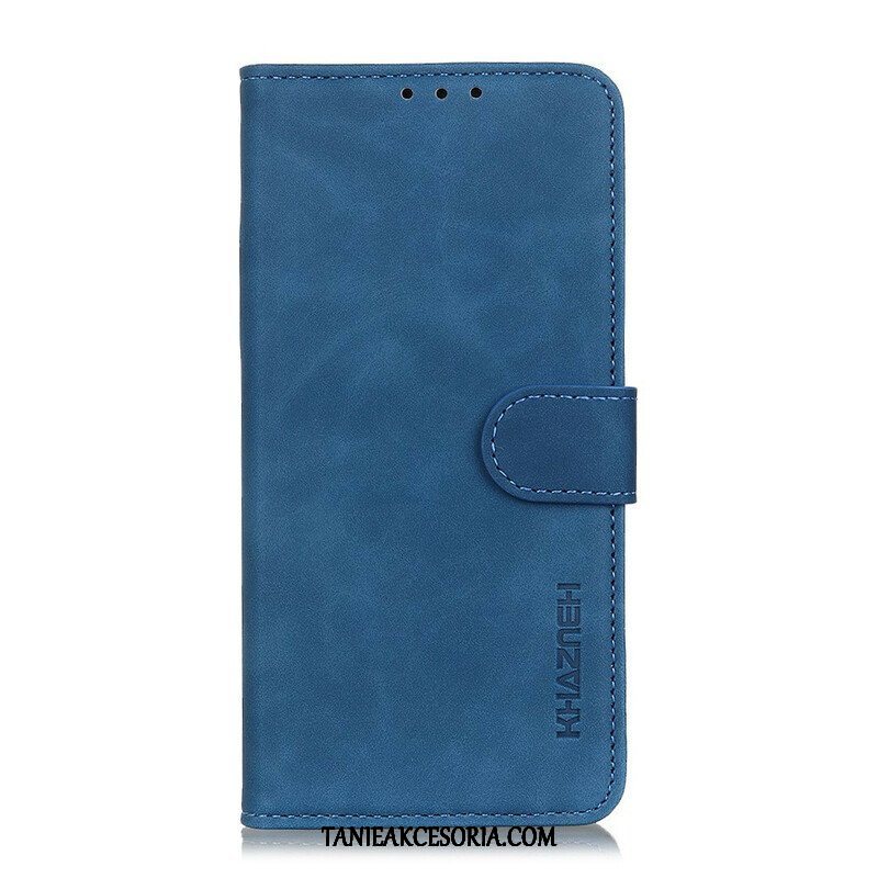 Etui Folio do Xiaomi Redmi Note 10 5G Efekt Skóry Khazneh