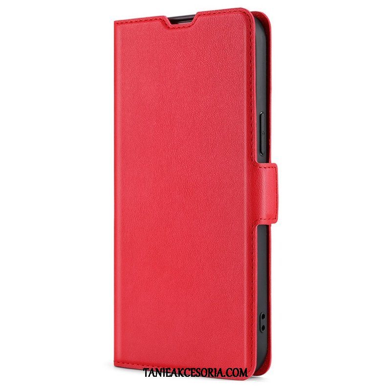 Etui Folio do Xiaomi Redmi Note 10 Pro Styl Z Bardzo Delikatnej Skóry