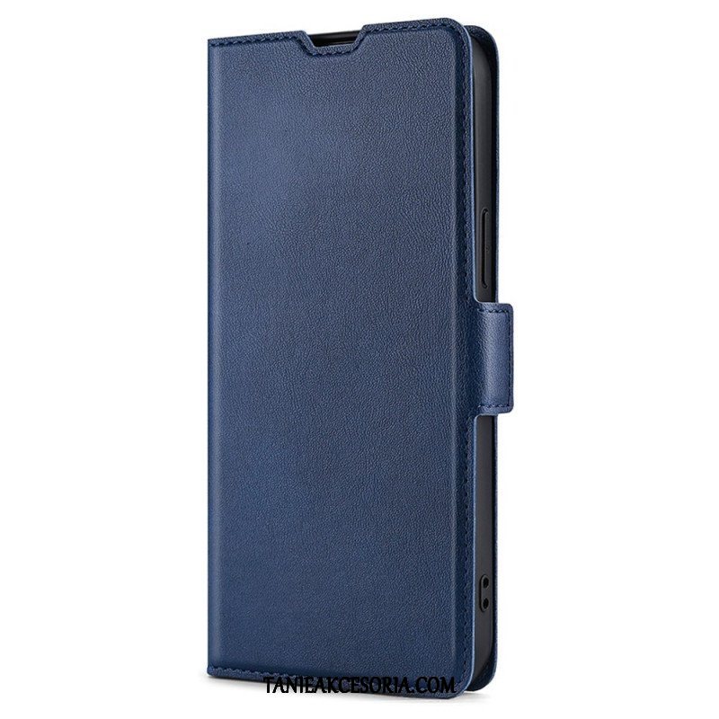 Etui Folio do Xiaomi Redmi Note 10 Pro Styl Z Bardzo Delikatnej Skóry