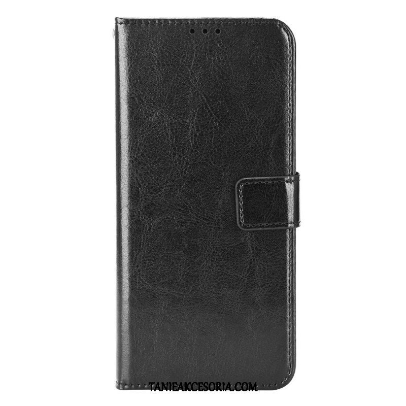 Etui Folio do Xiaomi Redmi Note 11 / 11S Błyszcząca Sztuczna Skóra