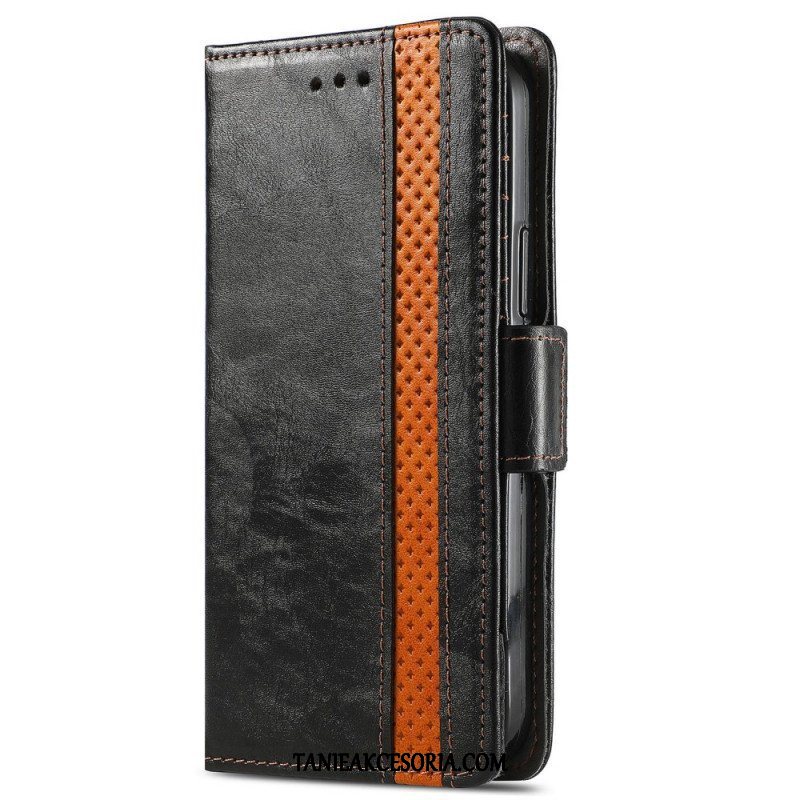 Etui Folio do Xiaomi Redmi Note 11 / 11S Dwukolorowe Podwójne Zapięcie