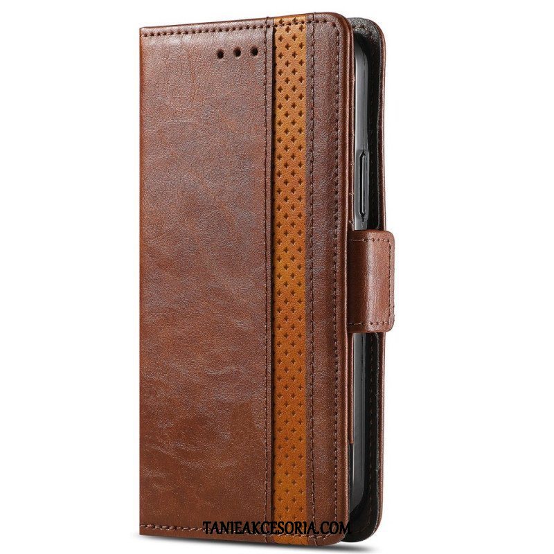 Etui Folio do Xiaomi Redmi Note 11 / 11S Dwukolorowe Podwójne Zapięcie