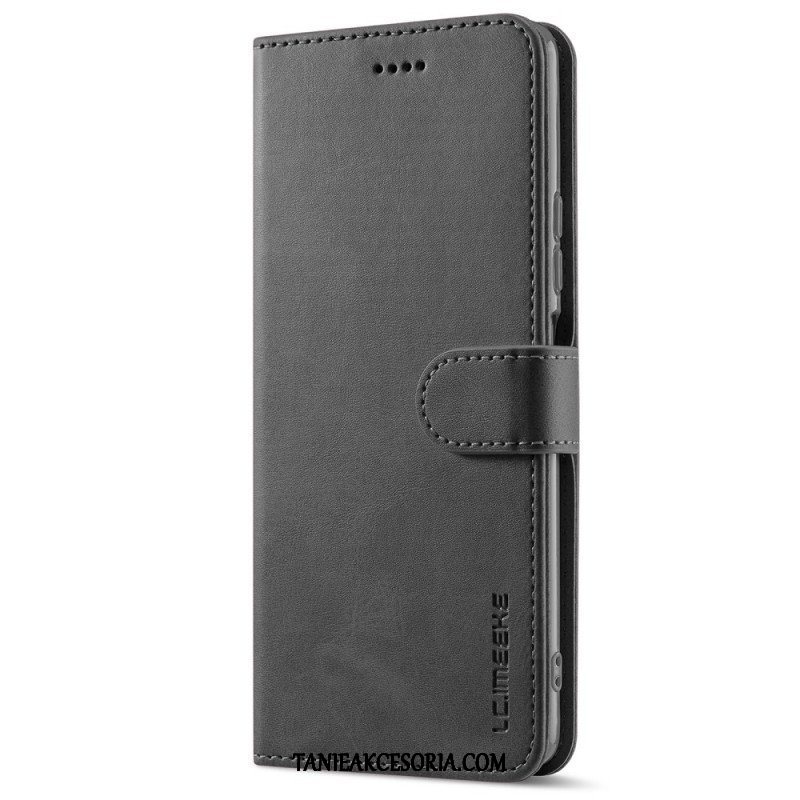 Etui Folio do Xiaomi Redmi Note 11 / 11S Lc.imeeke Efekt Skóry