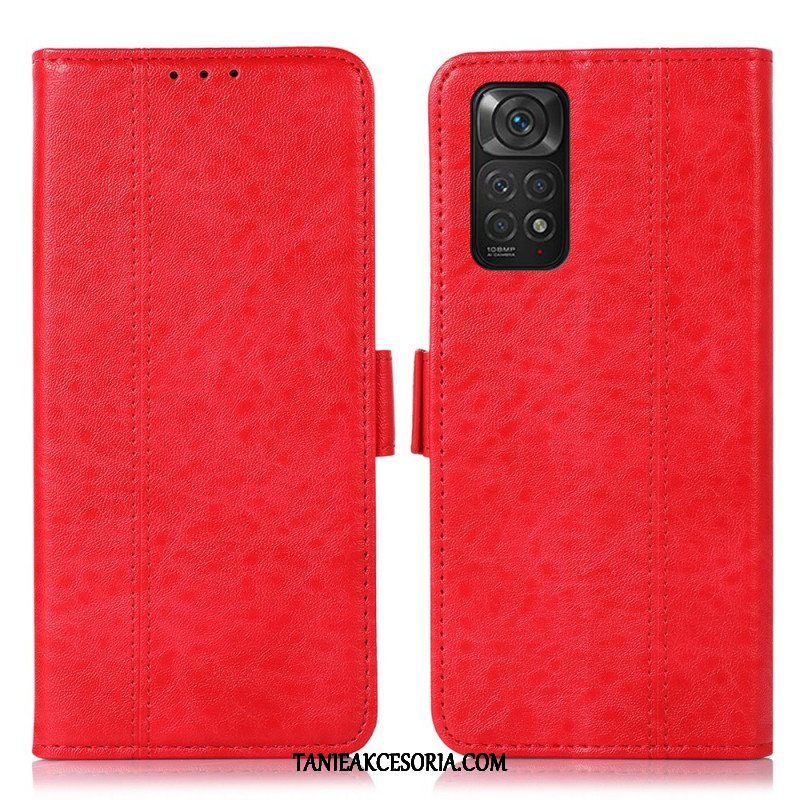 Etui Folio do Xiaomi Redmi Note 11 / 11S Subtelne Przeszycia