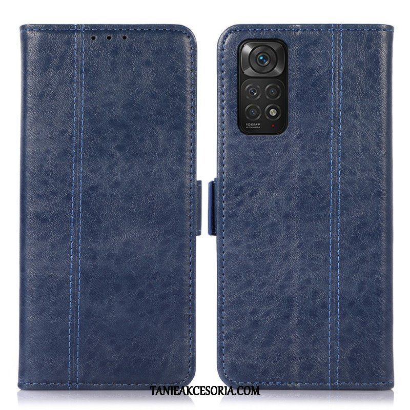 Etui Folio do Xiaomi Redmi Note 11 / 11S Subtelne Przeszycia