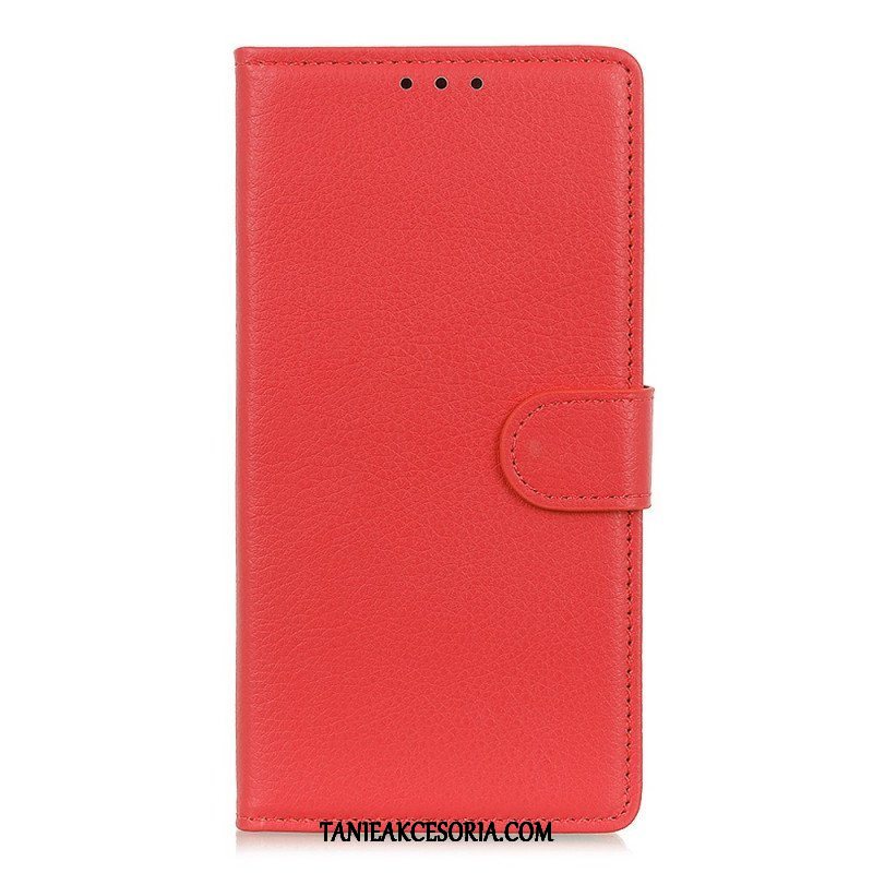 Etui Folio do Xiaomi Redmi Note 11 / 11S Tradycyjnie Liczi