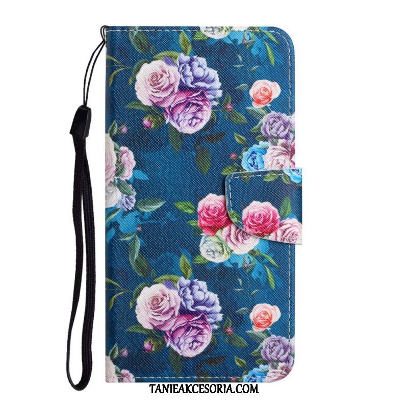 Etui Folio do Xiaomi Redmi Note 11 Pro Plus 5G Kwiaty Liberty Royal