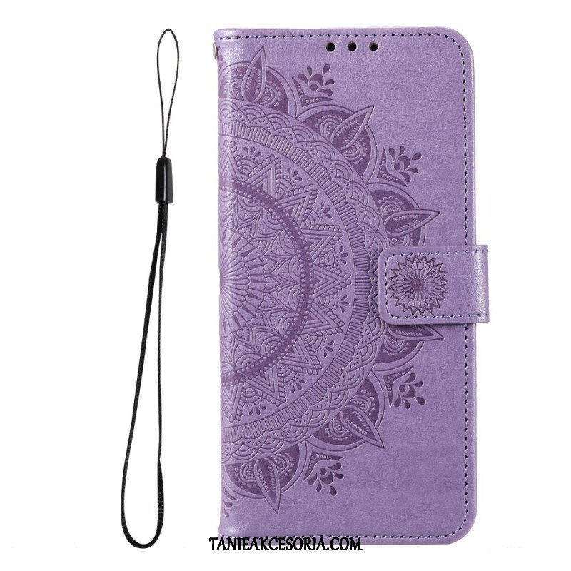 Etui Folio do Xiaomi Redmi Note 11 Pro Plus 5G Mandala Słońca