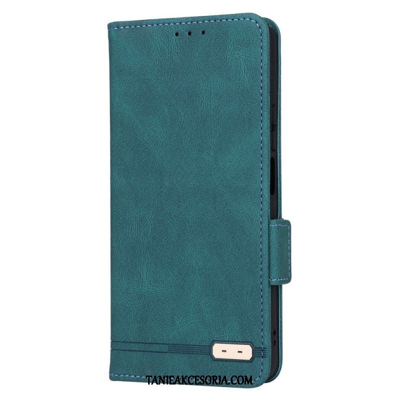 Etui Folio do Xiaomi Redmi Note 11 Pro Plus 5G Stylizacja Skóry