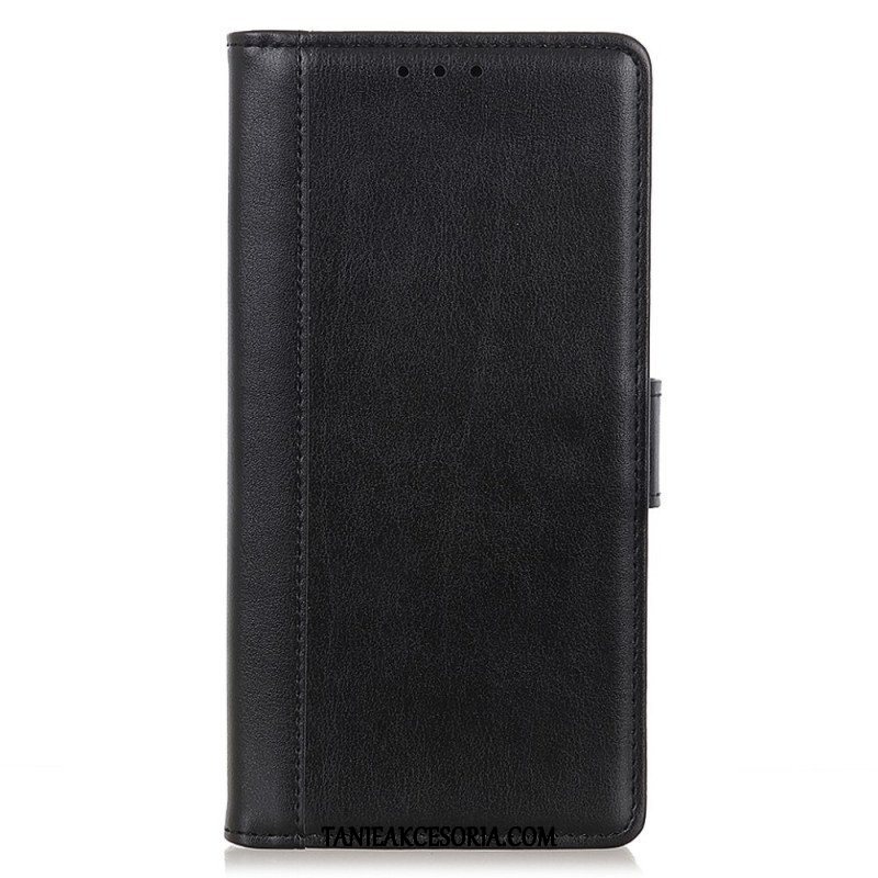 Etui Folio do Xiaomi Redmi Note 11 Pro Plus 5G Stylizacja Skóry