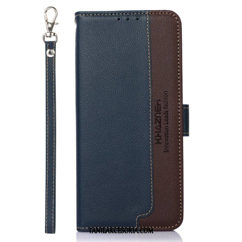 Etui Folio do Xiaomi Redmi Note 12 4G Rfid Khazneh W Stylu Liczi