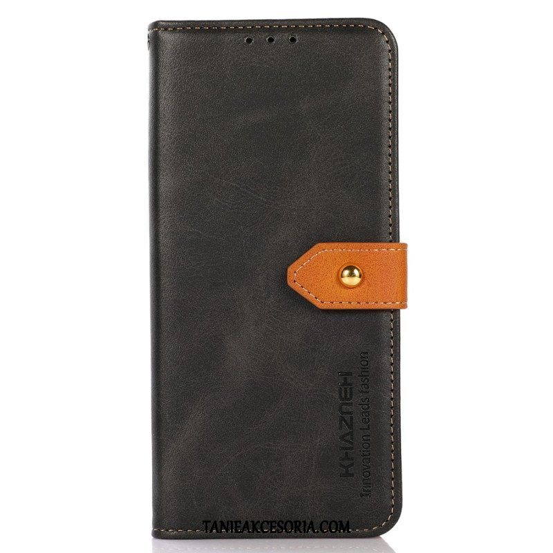 Etui Folio do Xiaomi Redmi Note 12 4G Z Paskiem Khazneh