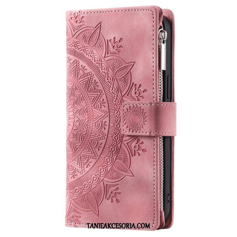 Etui Folio do Xiaomi Redmi Note 12 4G Z Torebką Mandala